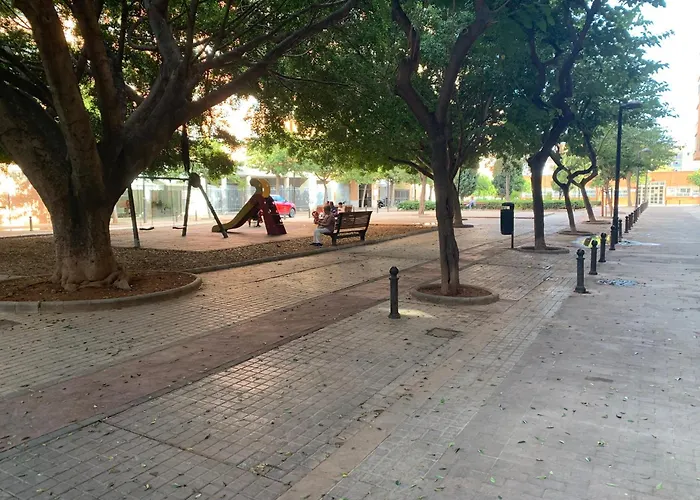 Apartamento Quiet In A Park Close To The Sea & & Subway No-4 Valencia